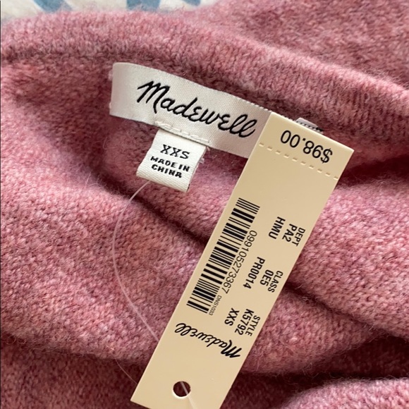 NEW Madewell Edgewater Bubble Sleeve Cardigan Sweater - Picture 8 of 8